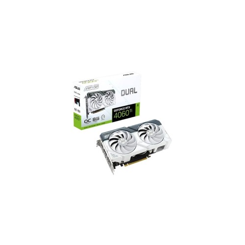 ASUS DUAL 지포스 RTX 4060 Ti O8G OC D6 8GB White - [단순개봉]