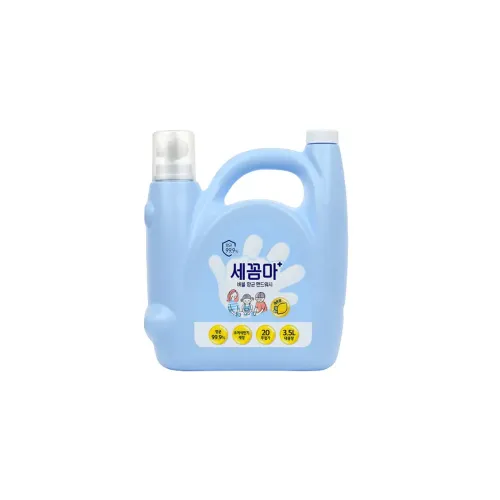 세꼼마 핸드워시 3.5L 레몬향X 2개+ 증정 레몬향 공병250ml X 2개