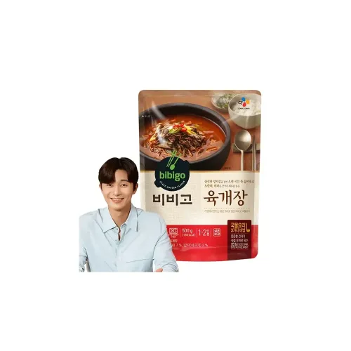 CJ 비비고 육개장 500g X 2팩