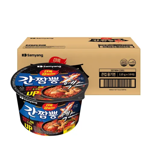 삼양 큰컵 간짬뽕 엑스 115g x 16입