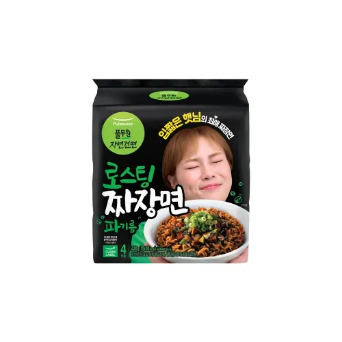 풀무원 로스팅짜장면 파기름 105g X 4개