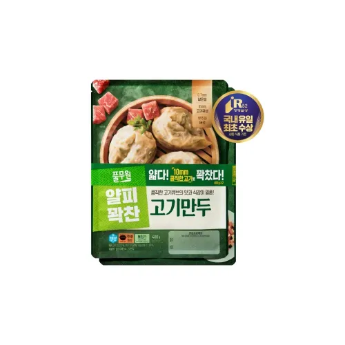 풀무원 얇은피꽉찬속 고기만두 400g x 2봉